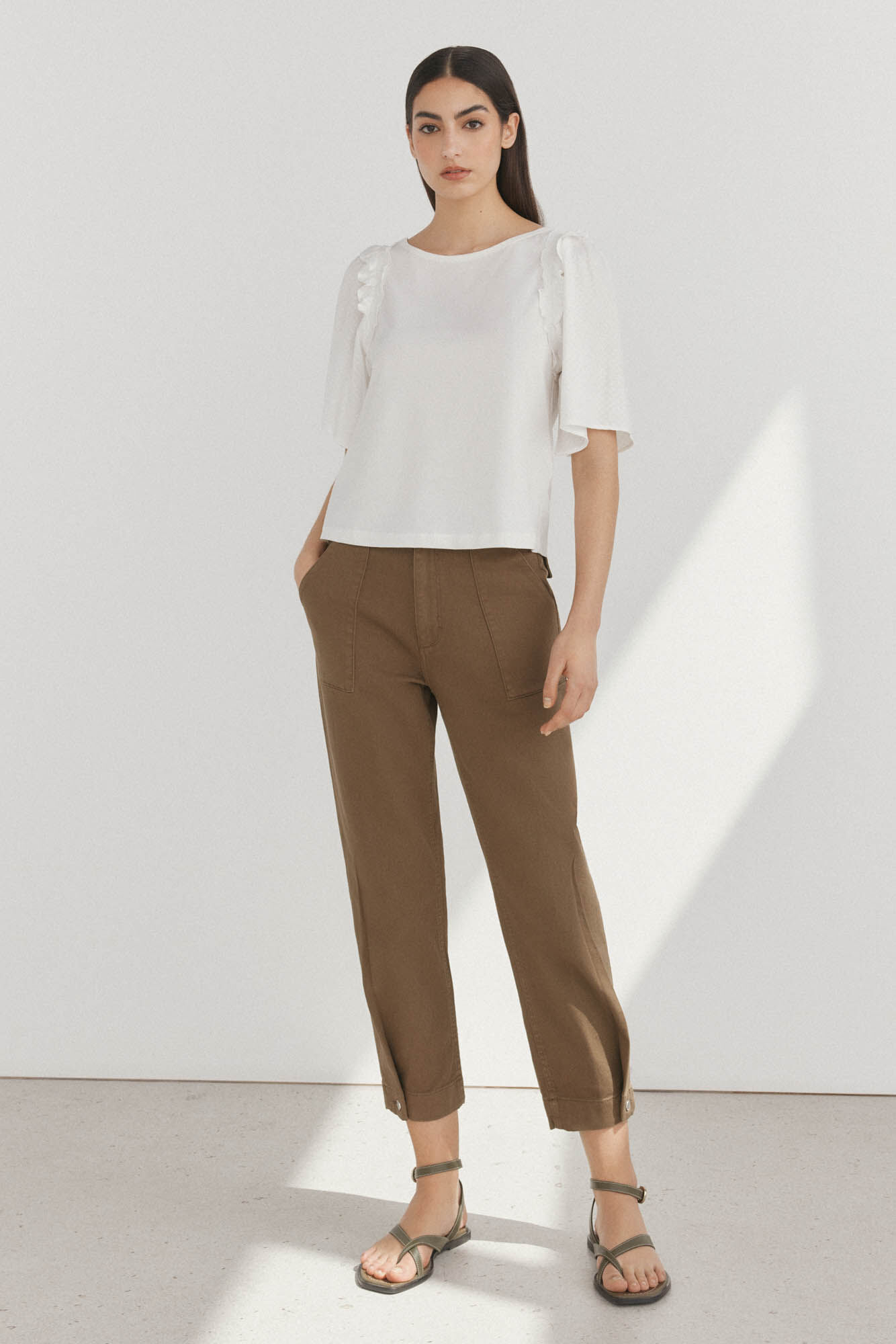 Pedro del Hierro Camiseta lisa combinada