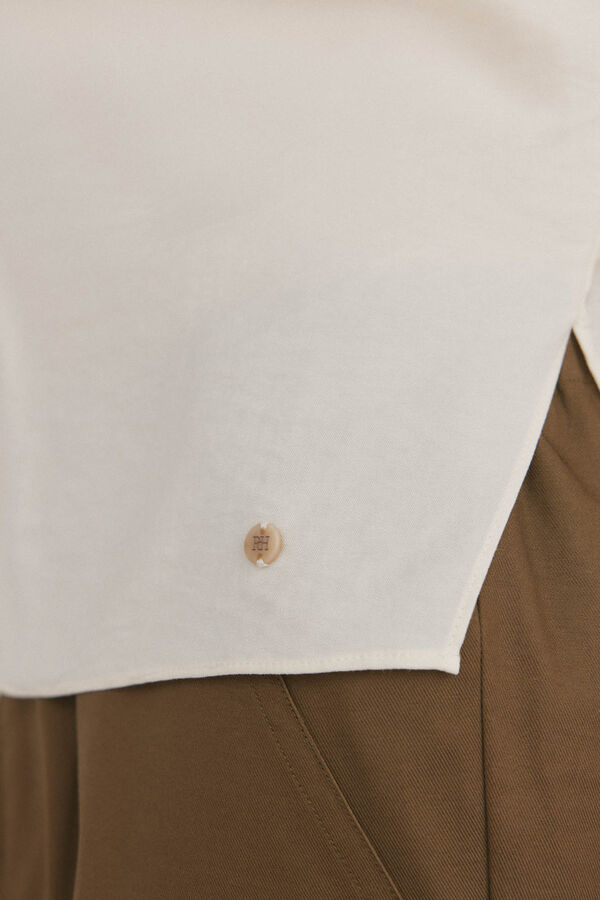 Pedro del Hierro Top detalle nudo Crudo