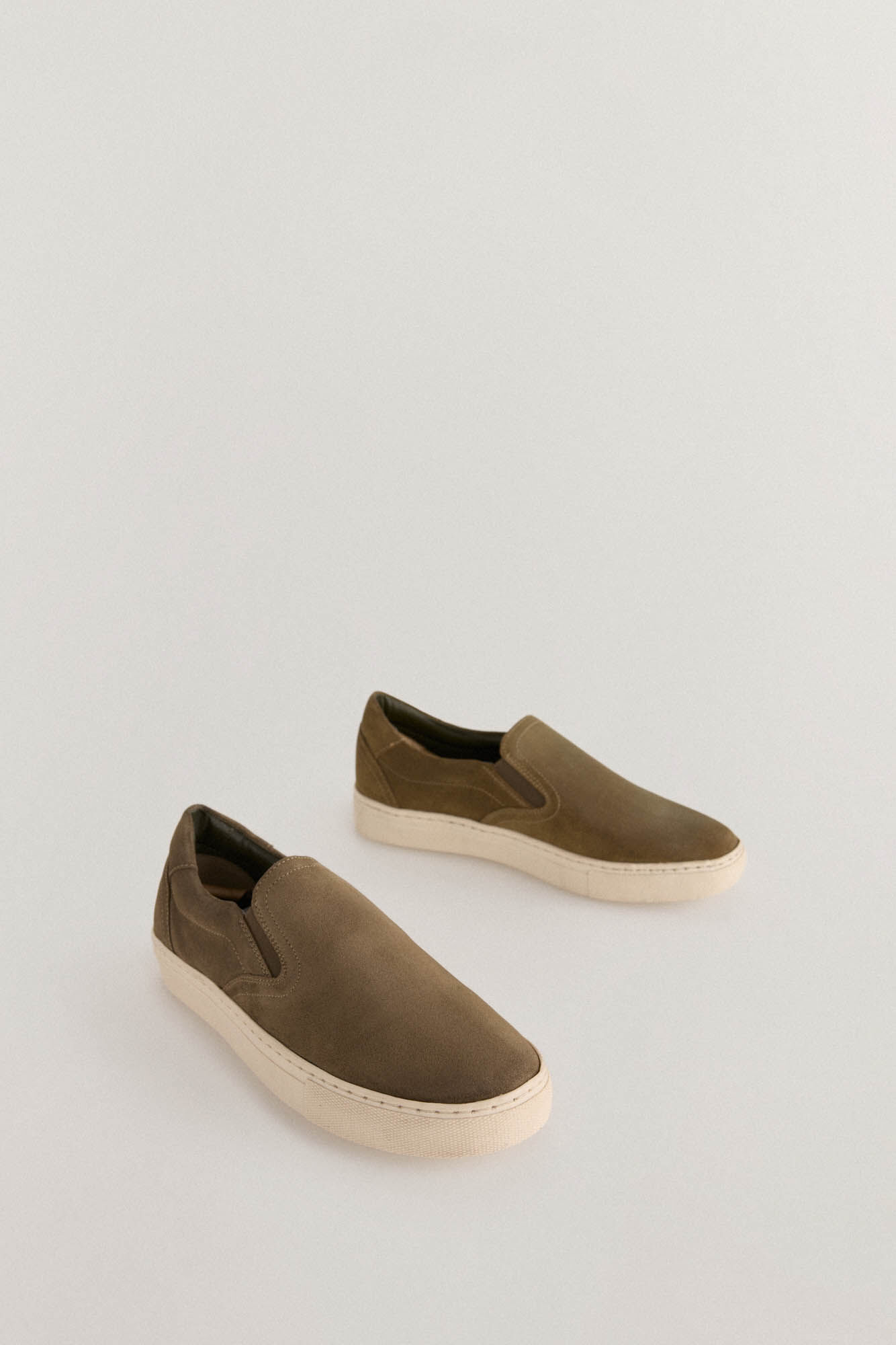 Pedro del Hierro T&eacute;nis de pele slip-on