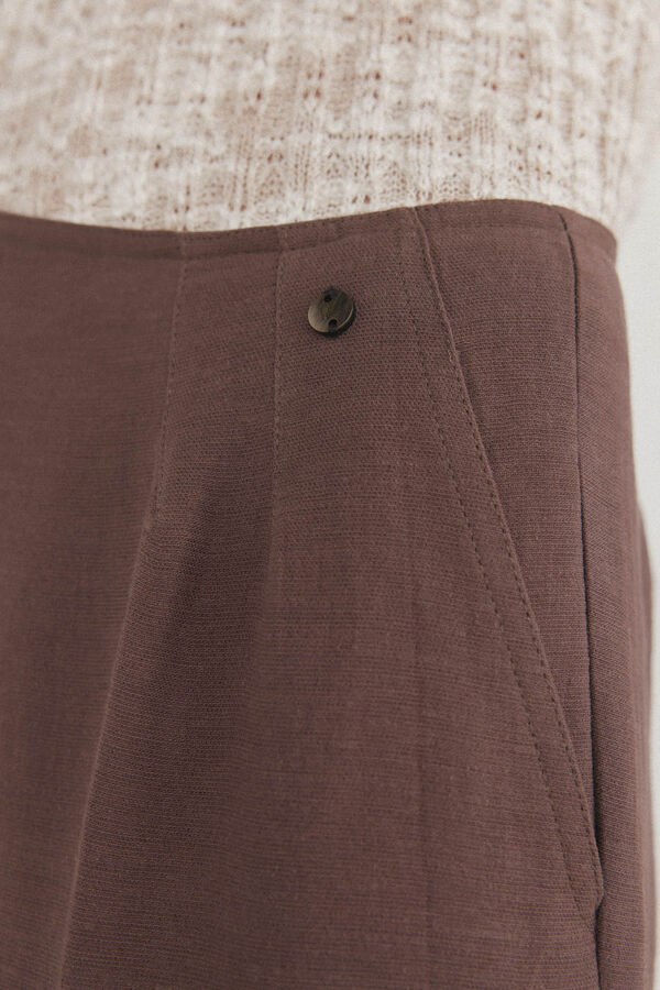 Pedro del Hierro Cal&ccedil;a de fato Marrom