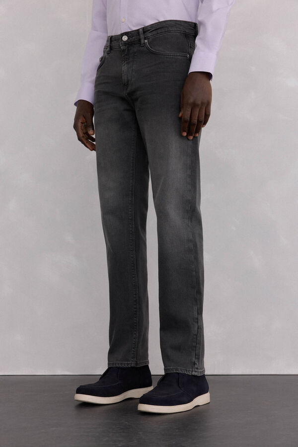Pedro del Hierro Jeans regular fit Cizento