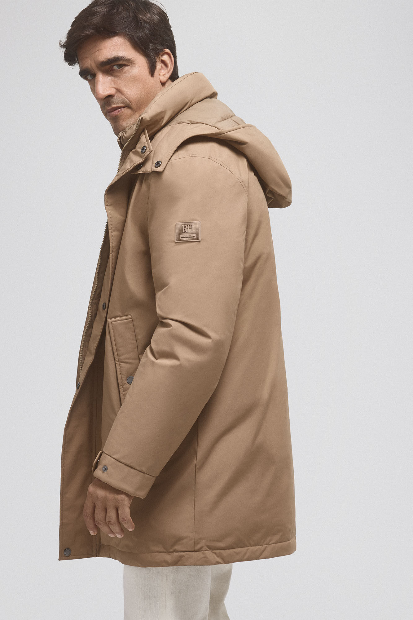 Pedro del Hierro Parka com remov&iacute;vel