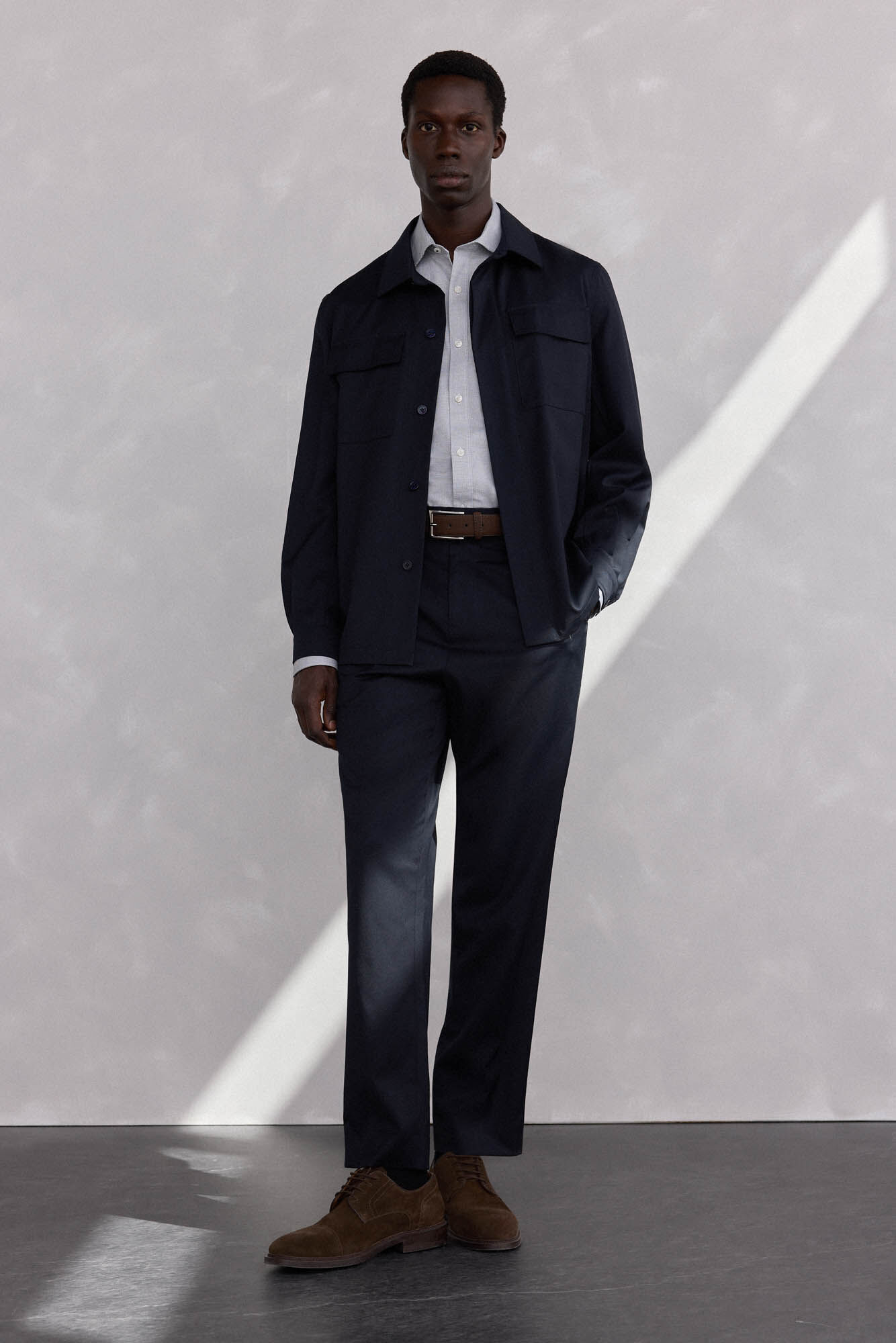 Pedro del Hierro Cal&ccedil;as plissadas de l&atilde;