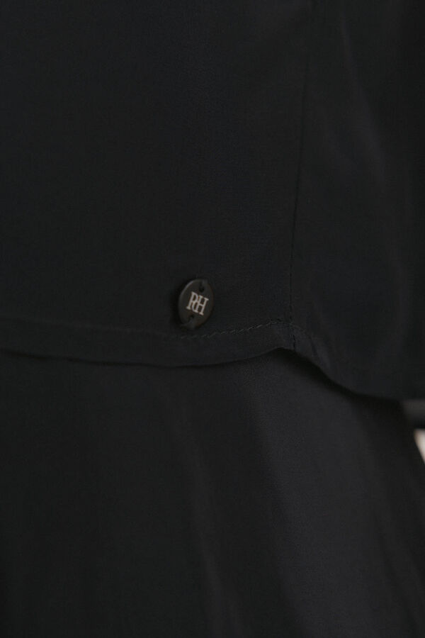 Pedro del Hierro Top asim&eacute;trico estampado Naranja