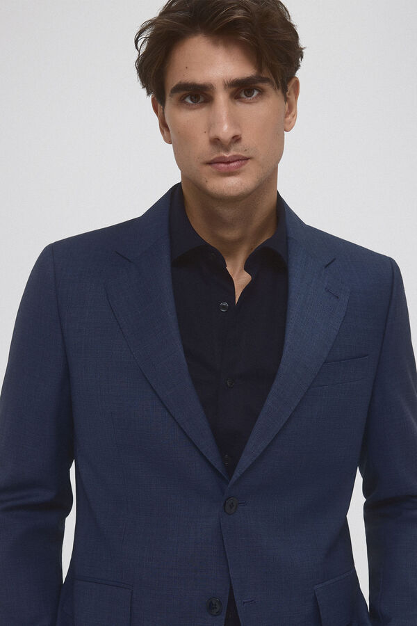 Pedro del Hierro Blazer fato estrutura Azul