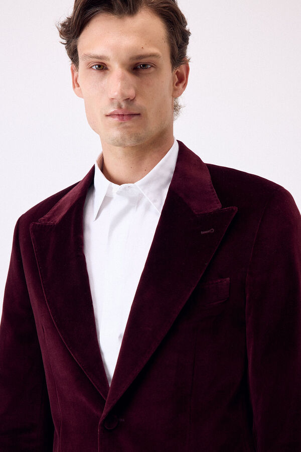 Pedro del Hierro Americana terciopelo Burdeos