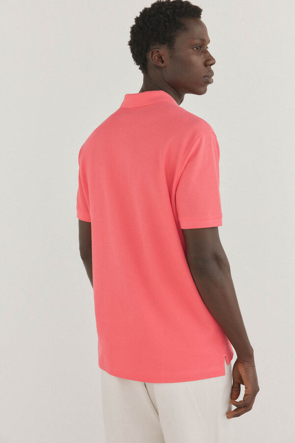 Pedro del Hierro Polo b&aacute;sico piqu&eacute; Coral