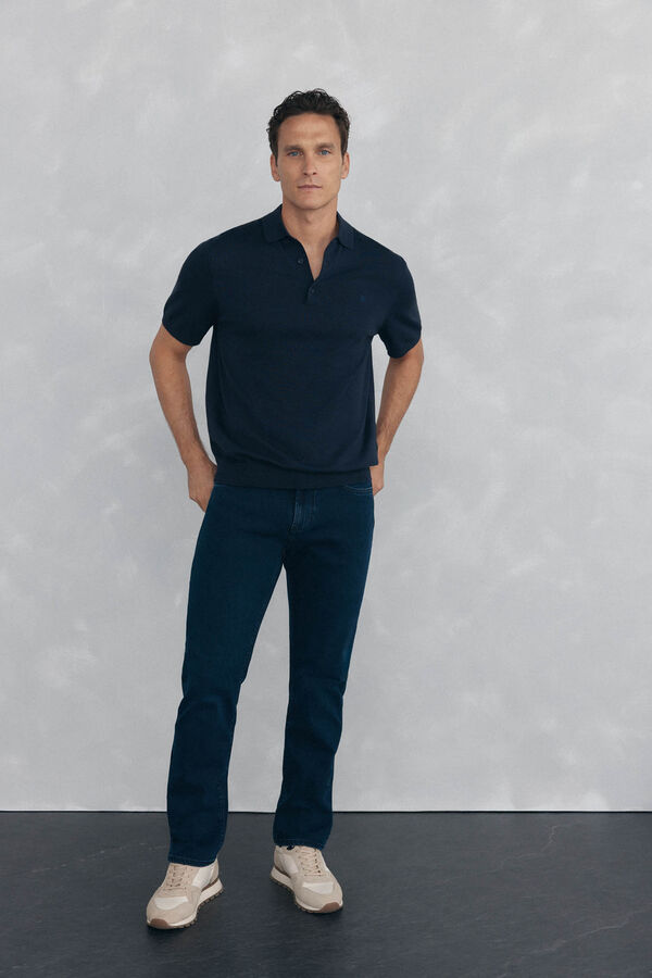 Pedro del Hierro Cal&ccedil;as de ganga premium flex regular fit Azul