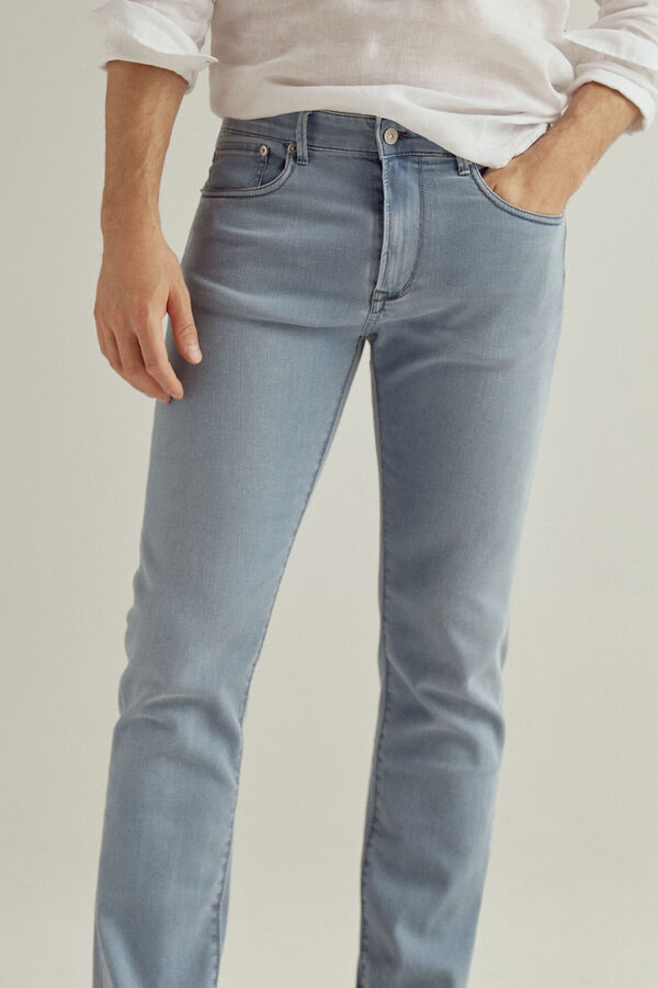 Pedro del Hierro Pantal&oacute;n vaquero slim fit Azul