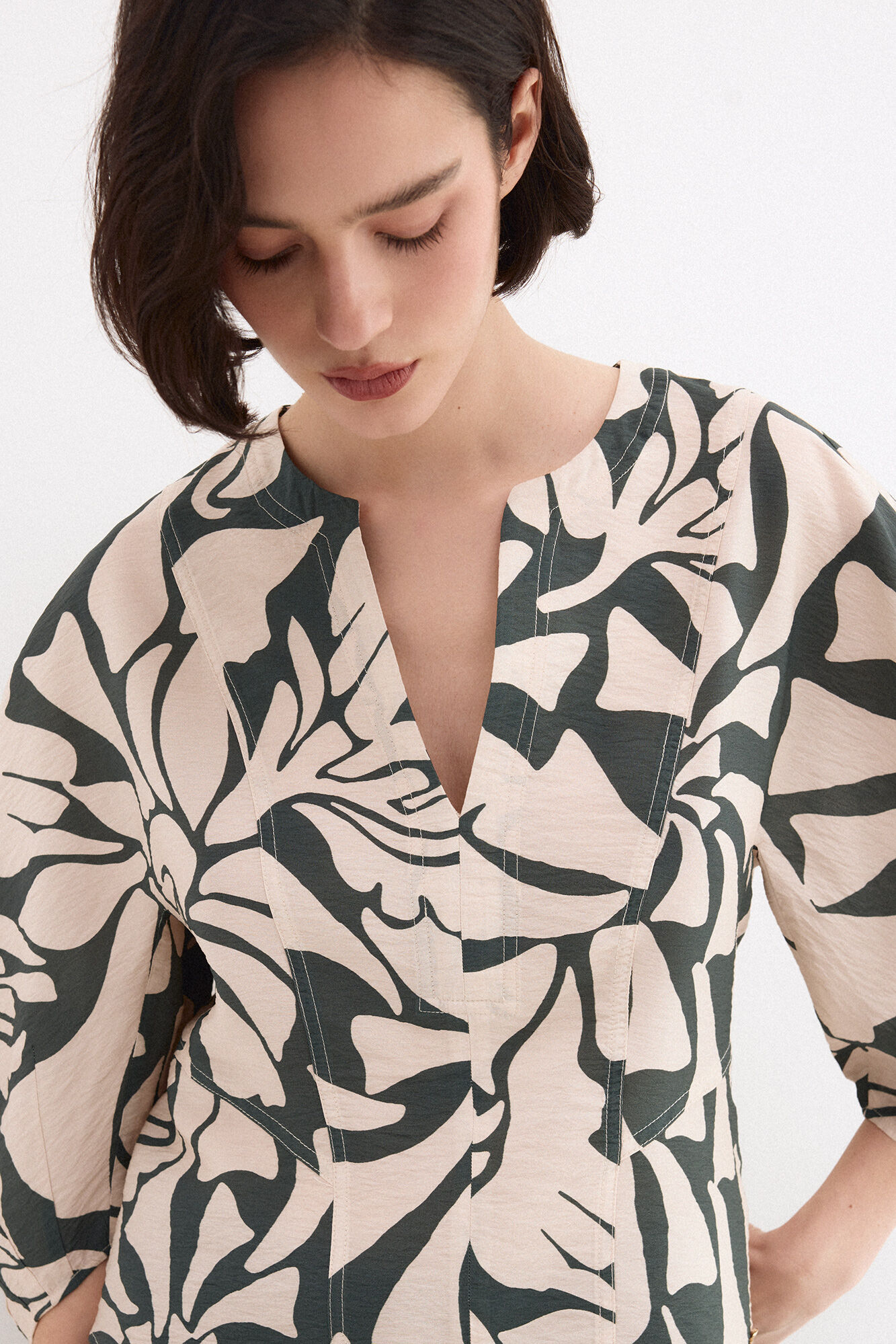 Pedro del Hierro Blusa estampada