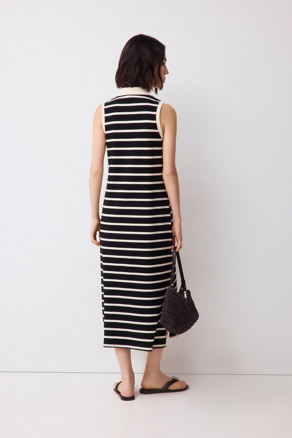 Pedro del Hierro Vestido cuello polo Gris
