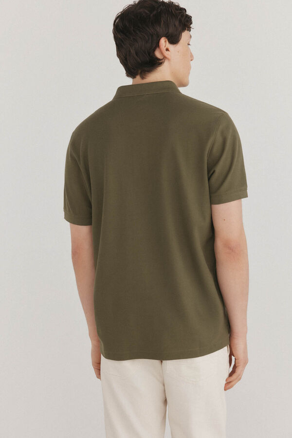 Pedro del Hierro Polo b&aacute;sico piqu&eacute; Verde