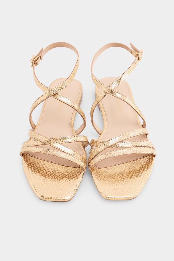 Pedro del Hierro Sand&aacute;lia dourada Amarelo