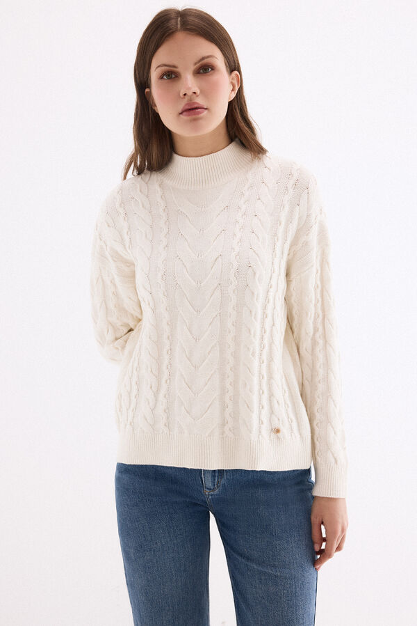 Pedro del Hierro Jersey perkins ochos Beige