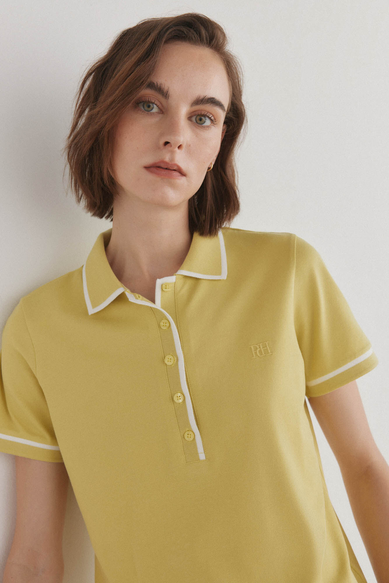 Pedro del Hierro Polo liso manga corta