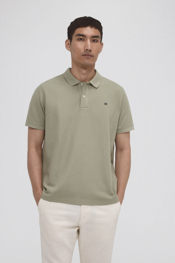 Pedro del Hierro Polo b&aacute;sico piqu&eacute; Verde