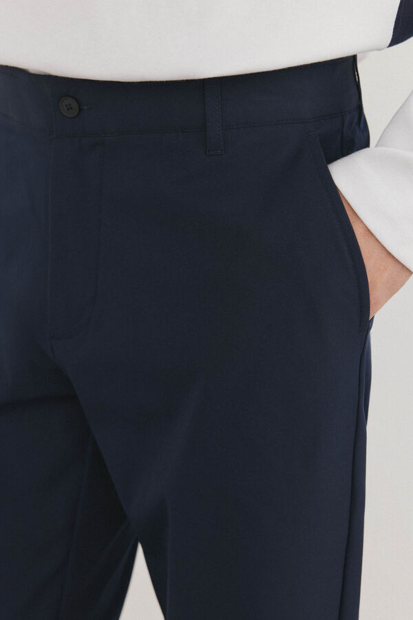 Pedro del Hierro Pantalones largos golf Azul