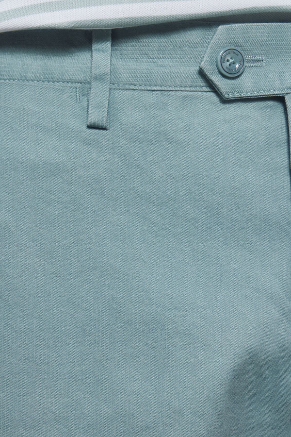Pedro del Hierro Cal&ccedil;as bermuda chino premium flex  Turquesa