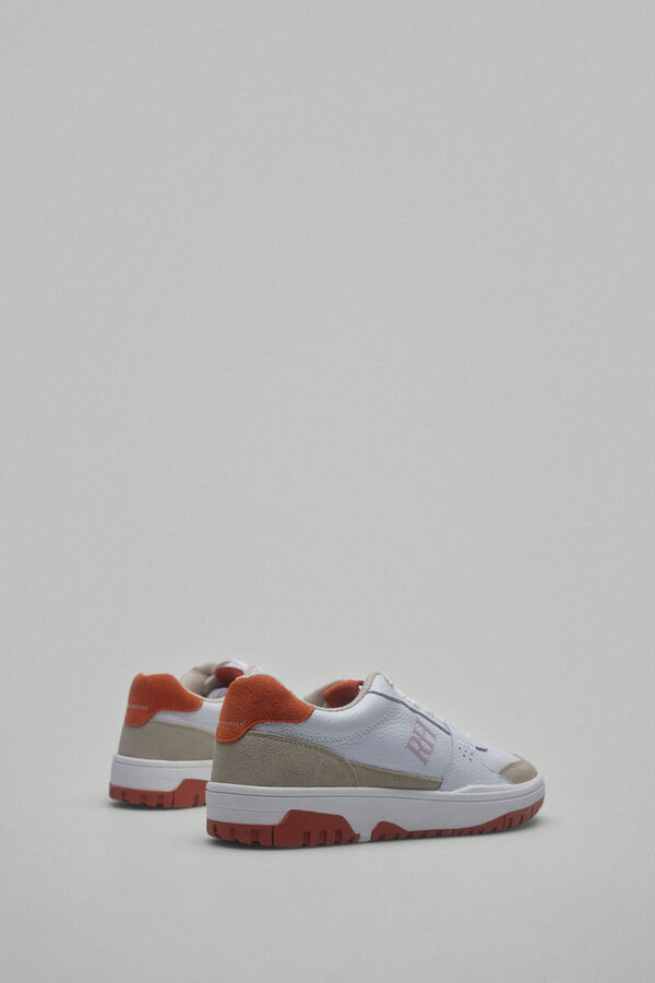 Pedro del Hierro Sapatilha urban logo Ecru