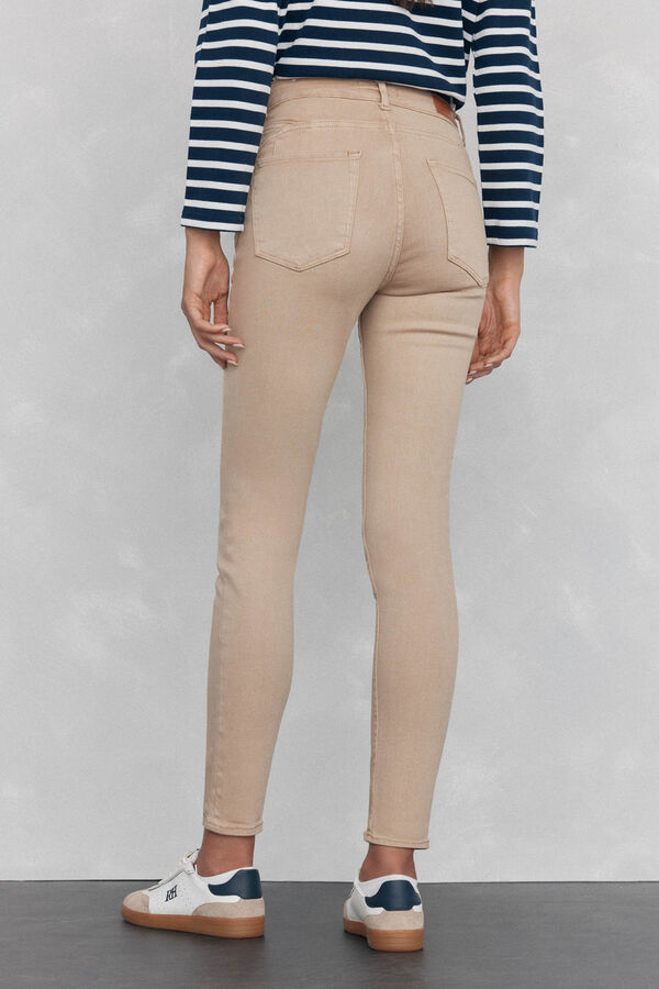 Pedro del Hierro empurrar jeans Beige