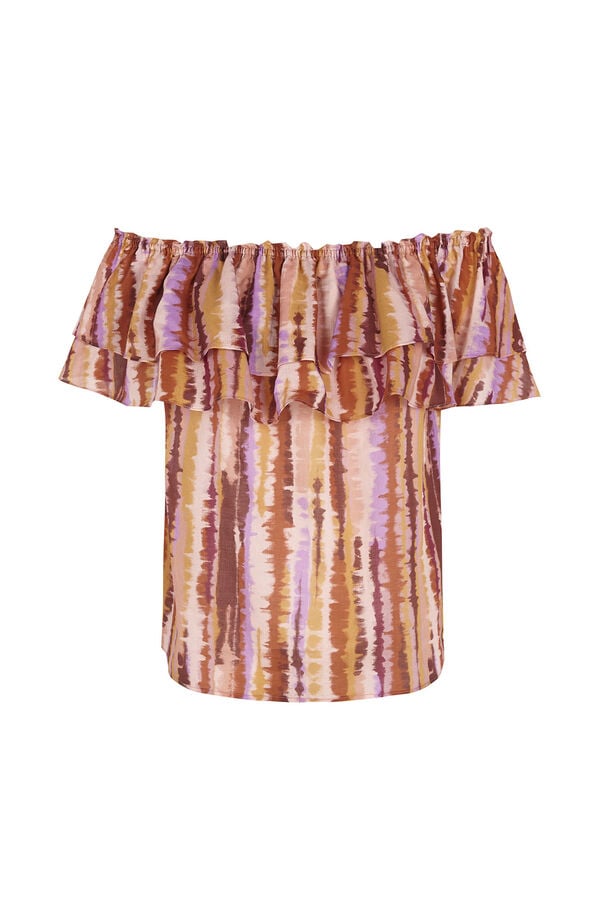 Pedro del Hierro Top off shoulders estampado Varios