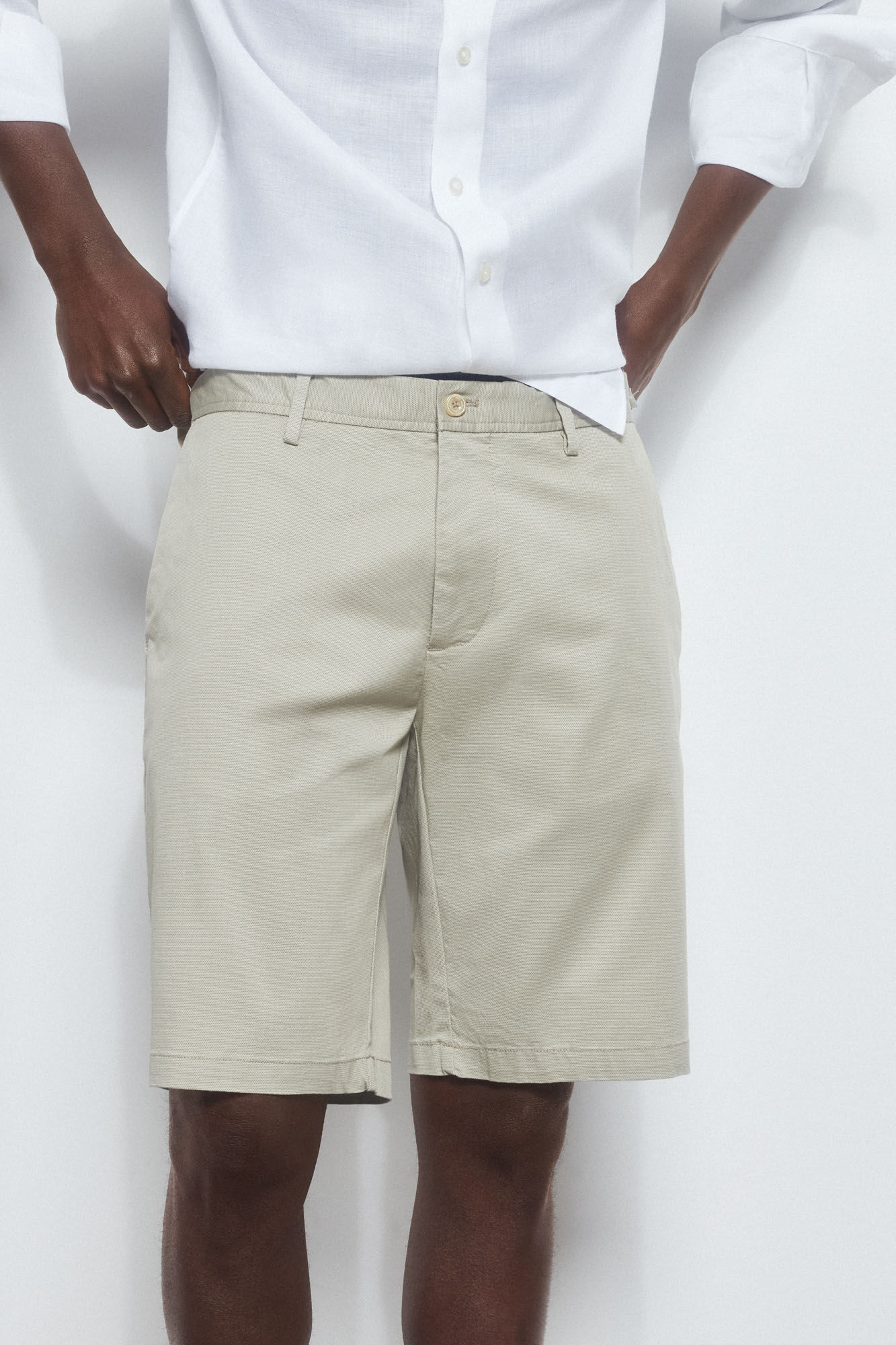 Pedro del Hierro Bermuda chino premium flex