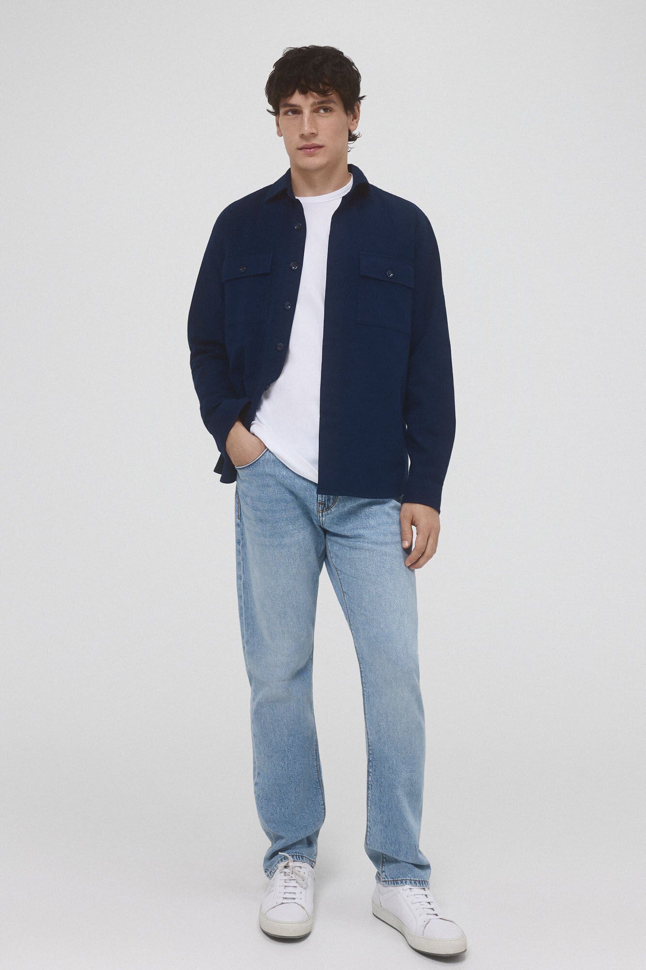 Pedro del Hierro Camiseta lisa coordenada