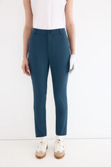 Pedro del Hierro Cal&ccedil;a t&eacute;cnica cinco bolsos Azul