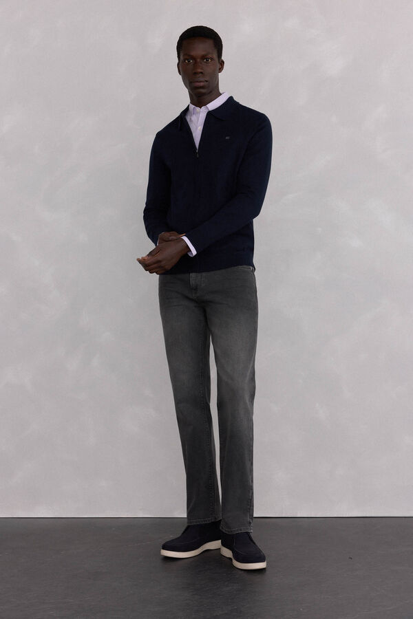 Pedro del Hierro Jeans regular fit Cizento