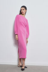 Pedro del Hierro Vestido bodycon escote espalda Rosa