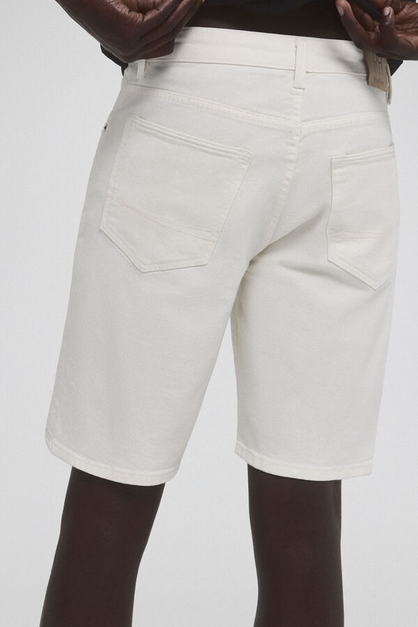 Pedro del Hierro Bermuda denim cor Branco