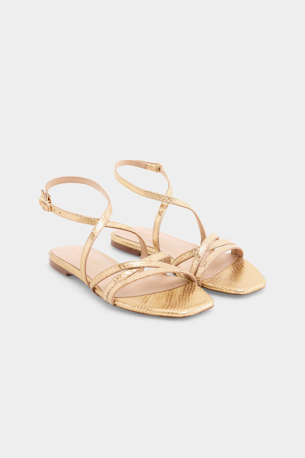 Pedro del Hierro Sand&aacute;lia dourada Amarelo