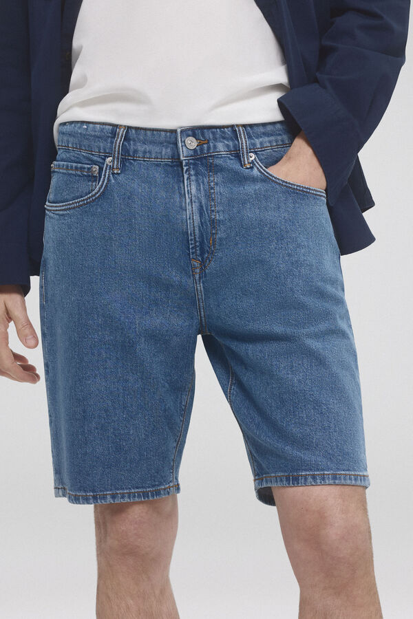 Pedro del Hierro Bermuda ganga superleves Azul