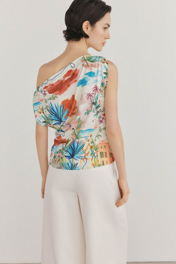 Pedro del Hierro Camiseta estampada nudos Varios