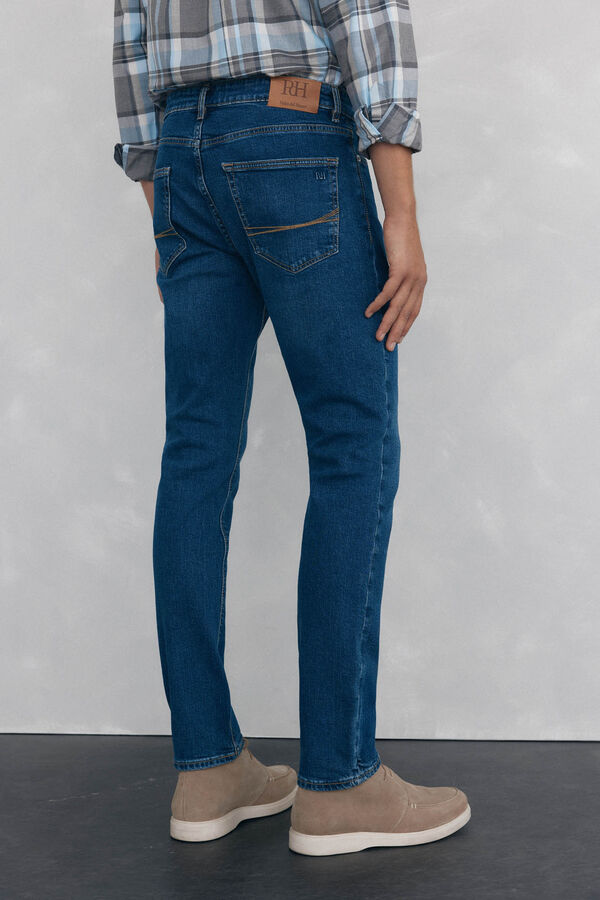 Pedro del Hierro Pantal&oacute;n vaquero premium flex slim fit Azul