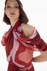 TFP by Tamara Falcó Top halter estampado Varios