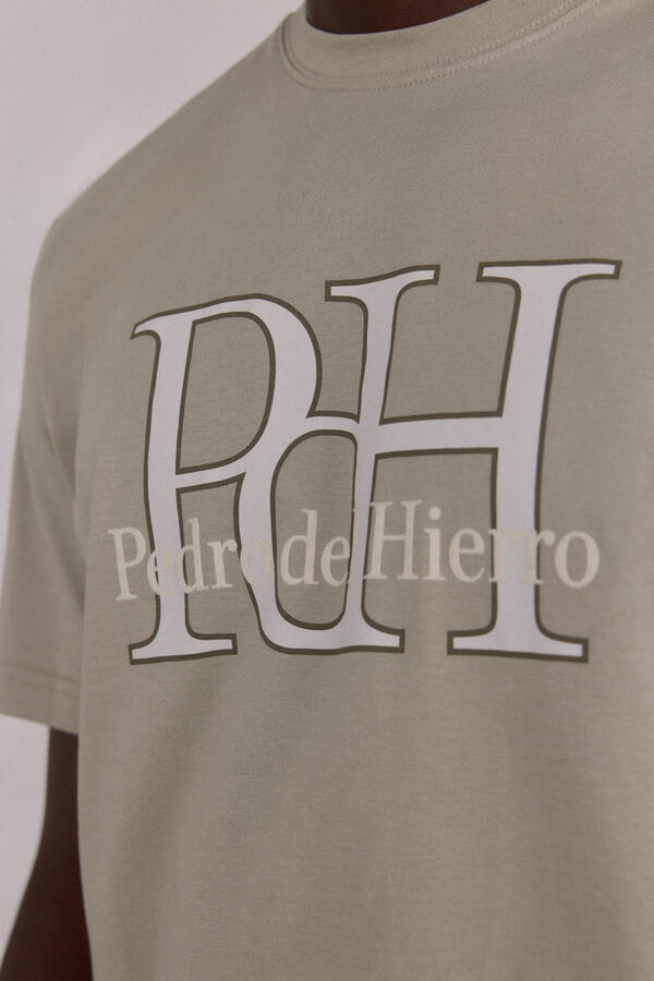 Pedro del Hierro Camiseta logo Verde