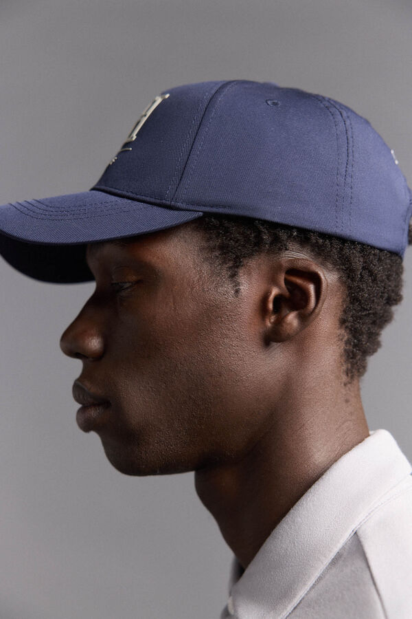 Pedro del Hierro Camisa polo de golfe de manga comprida liso Cizento