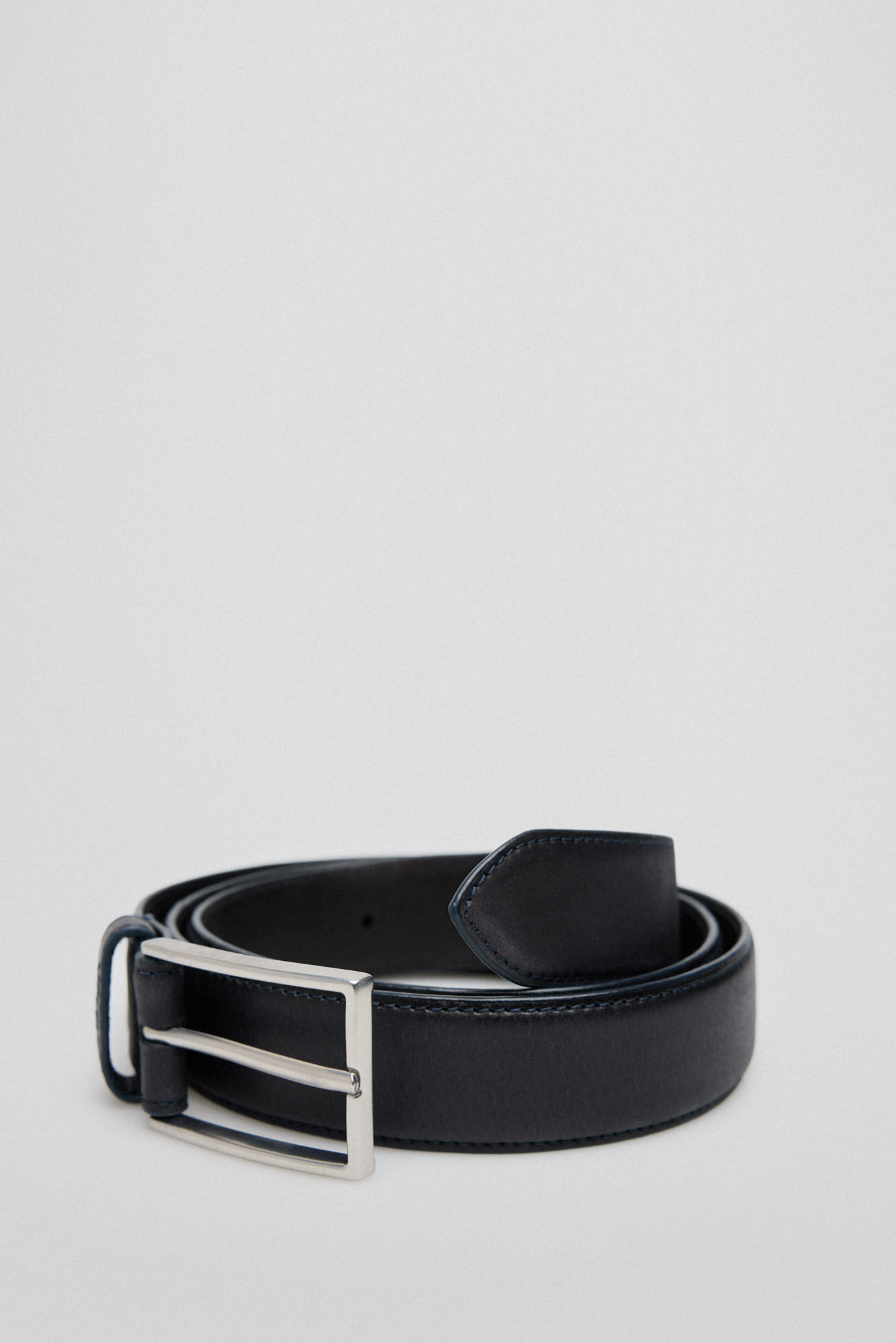 Pedro del Hierro Cinto liso pele