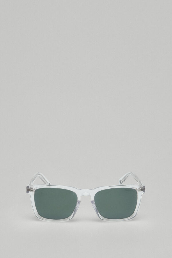Pedro del Hierro Gafas pasta rectangular Blanco
