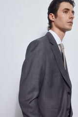 Pedro del Hierro Blazer cinzento bi-stretch slim Cizento