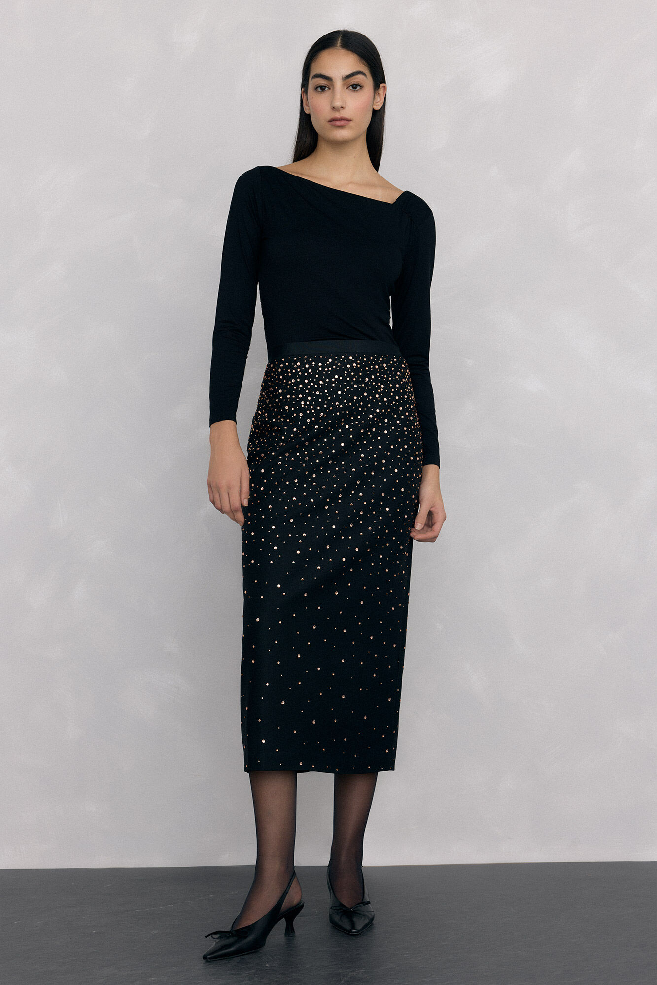 Pedro del Hierro Camiseta asim&eacute;trica