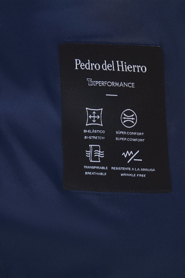 Pedro del Hierro Americana slim bi-stretch Azul