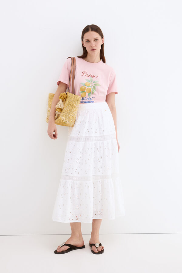 Pedro del Hierro T-shirt estampada pedro Rosa
