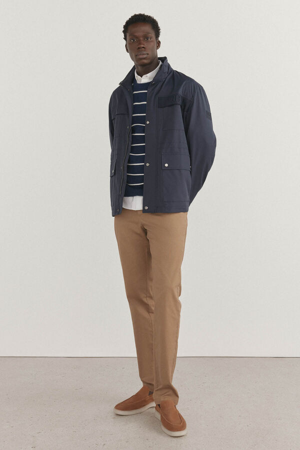 Pedro del Hierro Chaqueta cuatro bolsillos Azul