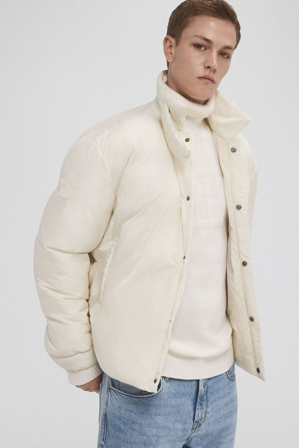 Pedro del Hierro Chaqueta acolchada Crudo