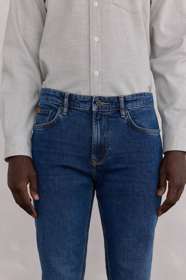 Pedro del Hierro Pantal&oacute;n vaquero slim fit Azul