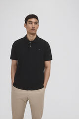 Pedro del Hierro Polo b&aacute;sico piqu&eacute; Negro