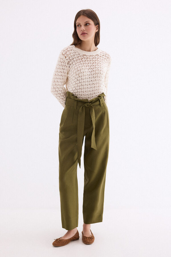 Pedro del Hierro Cal&ccedil;a carrot verde Verde