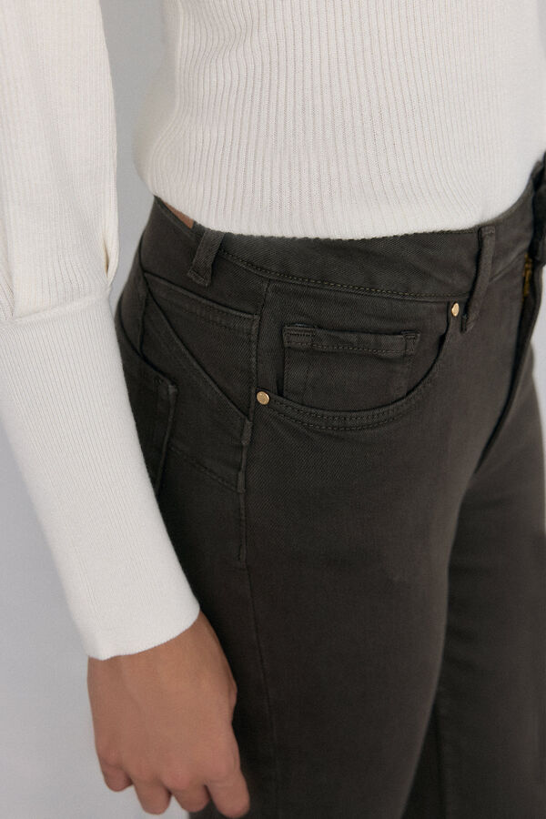 Pedro del Hierro empurrar jeans Verde